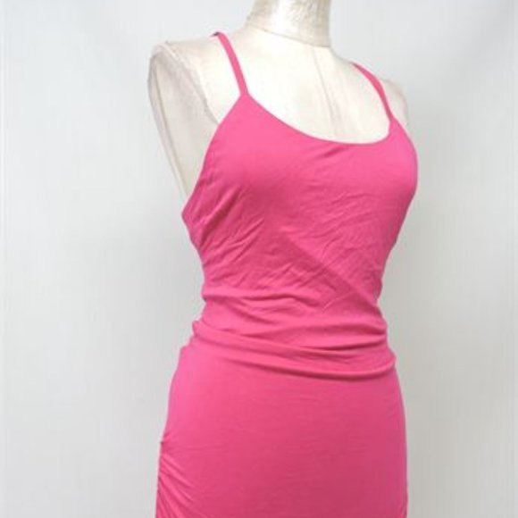 Women's UK2LA Open Back Ruched Dress - Size L - Picture 5 of 8